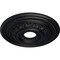 Ekena Millwork Orleans Ceiling Medallion (Fits Canopies up to 4 5/8"), 17 5/8"OD X 3 5/8"ID X 1 7/8"P, Steel Gray CM17OLSGS - alternate 5